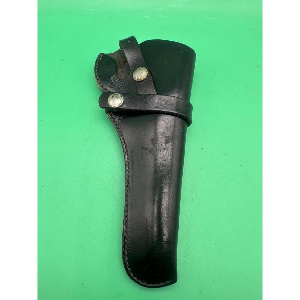 VTG Hunter 1100 RH Snap Off Field Holster Black Leather Fits S&W 3" J-Frames